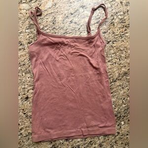 SKIMS Mauve Ribbed Camisole